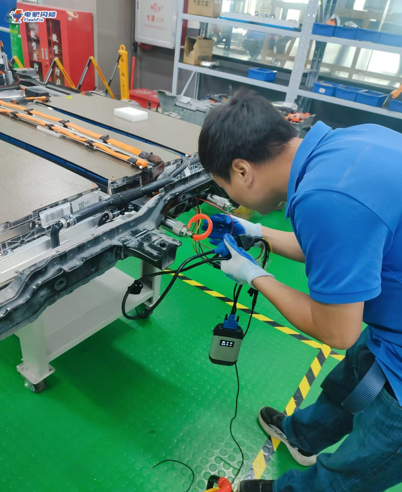 电池包气密检查