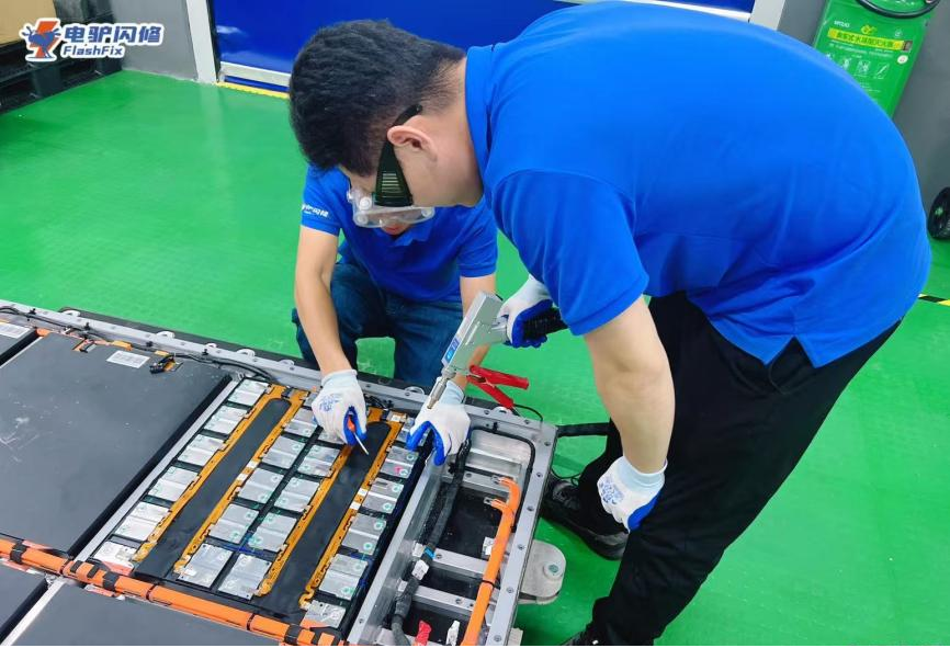 电池模组采集连接排线拆装流程分享
