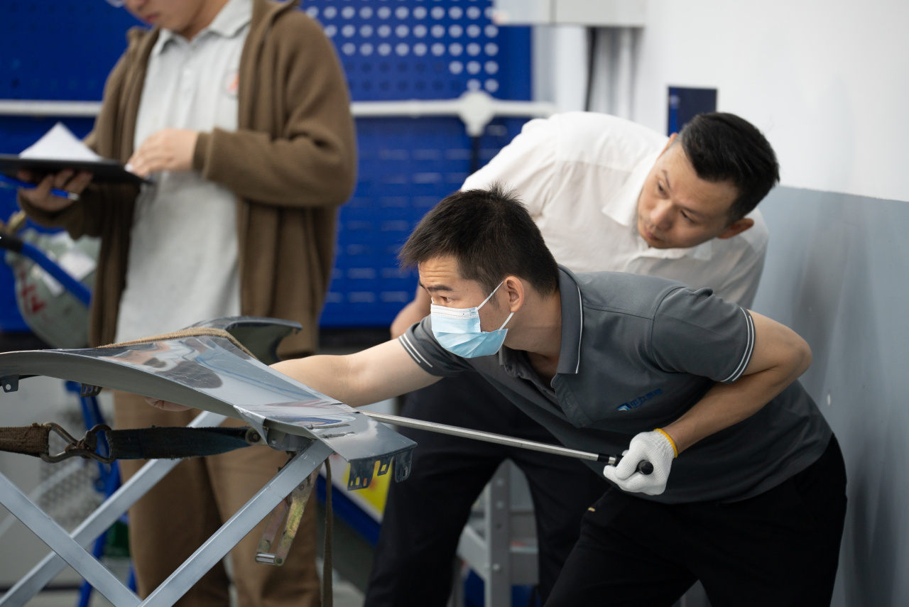 中升集团携手电驴培训,铝合金车身修复技术进阶培训圆满收官