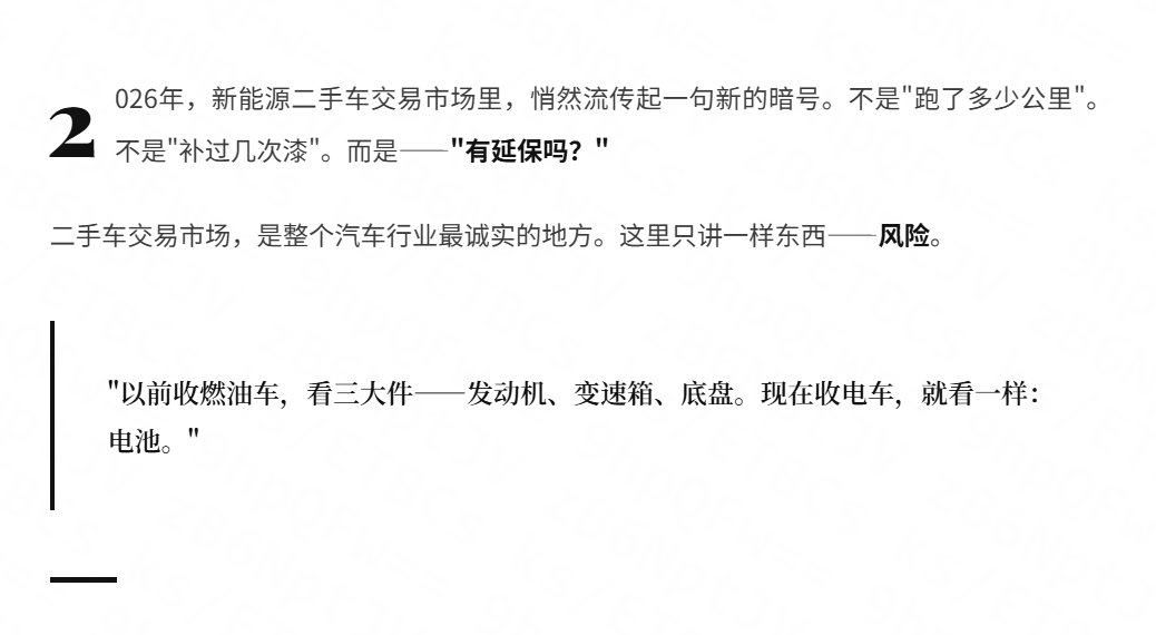 电驴延保;二手车;汽车保值